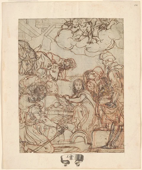 Andrea Lilio, The Adoration of the Shepherds