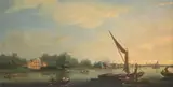 Thomas Whitcombe, The Thames at Chelsea