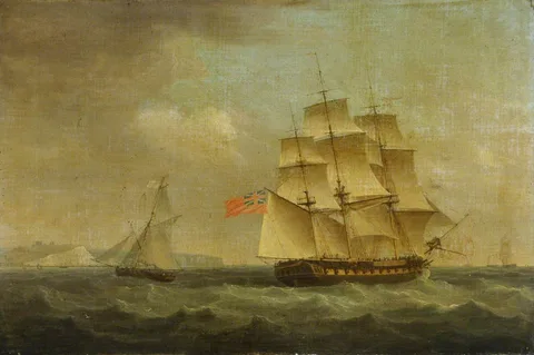 Thomas Whitcombe, The East Indiaman Caesar