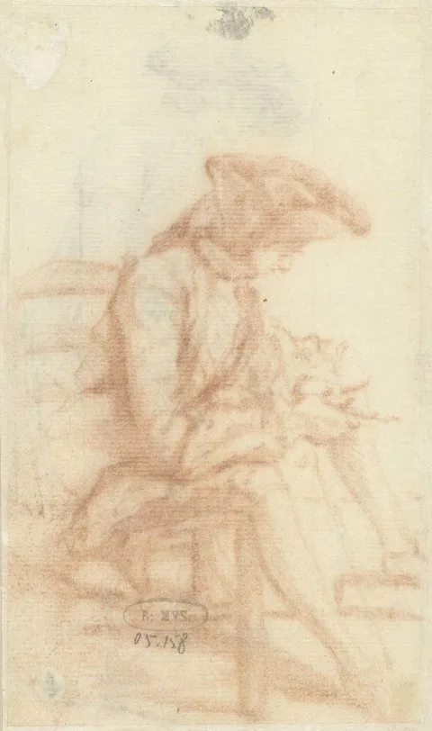 Simon Fokke, Zittende man