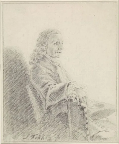 Simon Fokke, Portret van Denys Dulignon