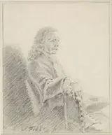 Simon Fokke, Portret van Denys Dulignon