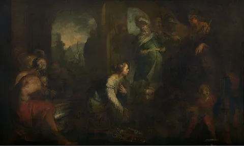 Lodewijk de Deyster, Esther before Ahasuerus