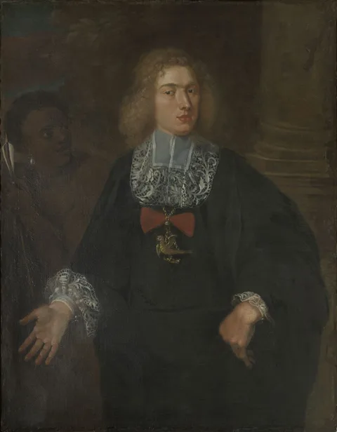 Lodewijk de Deyster, Portrait of Gaspar De Vos, Head of the Guild of St. Sebastian of Bruges in 1673