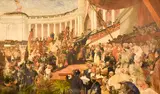 Camille Van Camp, The patriotic celebration of the fiftieth anniversary of the Belgian independence