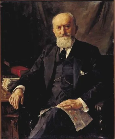 Baruch Laguna, Portrait of Sylvain Kahn