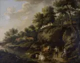 Hendrik-Jozef Antonissen, Landscape with a Cowherd