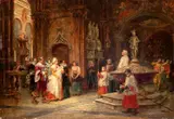 Vicente March, A baptism in Spain