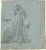 Jean-Léonard Lugardon, A Young Priest Kneeling