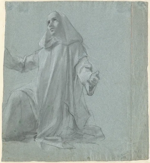 Jean-Léonard Lugardon, A Young Priest Kneeling