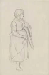 Philip Sadée, Schets van een meisje