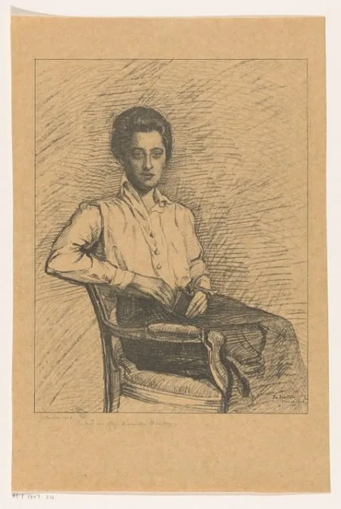 Jo Koster, Portret van B. van der Meulen