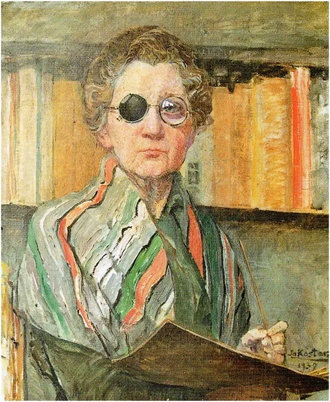 Jo Koster, Self-portrait