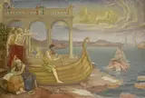 Antoon Derkinderen, The Building of the 'Argo'