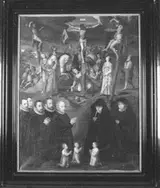 Antoon Derkinderen, Bam Family Altarpiece, copy to original in the Sankt Nicolai Kirche in Kalkar