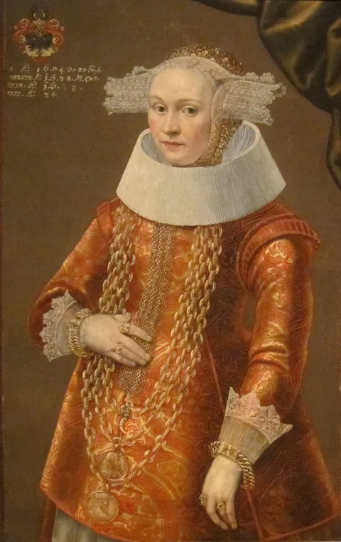Michael Conrad Hirt, Portrait of a Daughter of Dieterich Bromsen