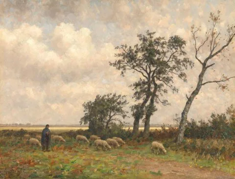 Alphonse Stengelin, Landscape in Drenthe