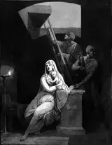 Joseph Bergler the Younger, Mor och barn i fängelse, samt två fångvaktare