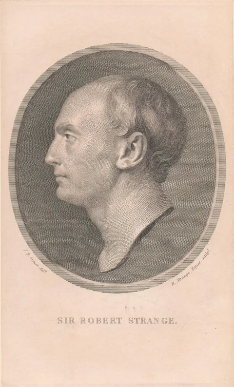 Robert Strange, Sir Robert Strange