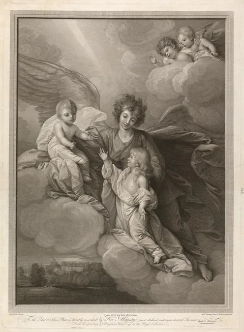 Robert Strange, The Apotheosis of Princes Alfred and Octavius