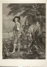 Robert Strange, Charles I, King of England, with James, 1st Duke of Hamilton