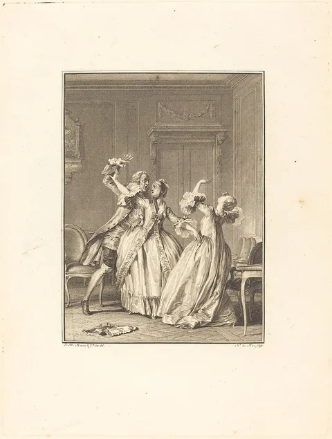 Noël Le Mire, Le soufflet