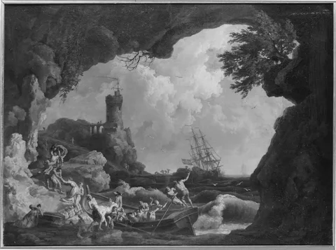 Pierre-Jacques Volaire, The Shipwreck