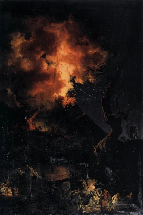 Pierre-Jacques Volaire, The Eruption of the Vesuvius