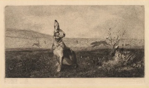 Albert de Balleroy, The Hare (Le Lièvre)