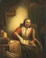 George Gillis Haanen, Old Woman Reading
