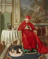Andrea Landini, The Cardinal's favourite