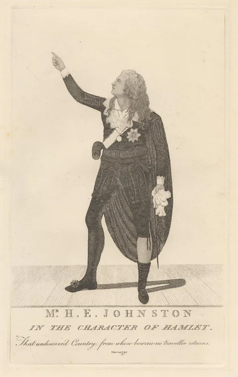 John Kay, Mr. H. E. Johnston in the Character of Hamlet