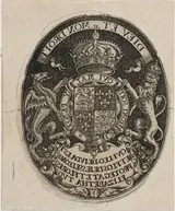 Simon van de Passe, Shield of Queen Elizabeth