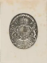 Simon van de Passe, Shield of Queen Elizabeth