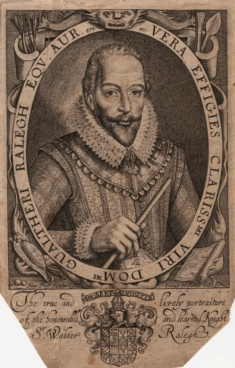 Simon van de Passe, Sir Walter Ralegh