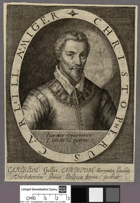 Simon van de Passe, Christopherus Carleill Armiger
