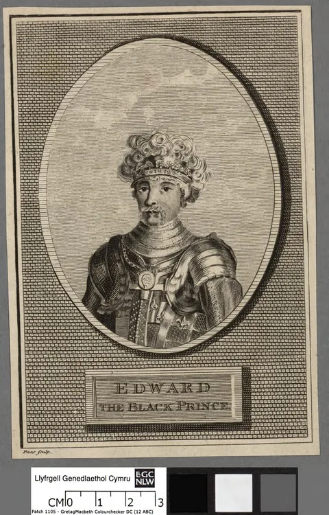 Simon van de Passe, Edward, The Black Prince
