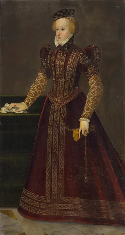 Francesco Terzi, Portrait of Barbara of Austria