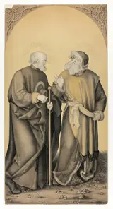 Johann Nepomuk Strixner, Saint Joseph and Saint Joachim, from Galerie des Frères Boisserée