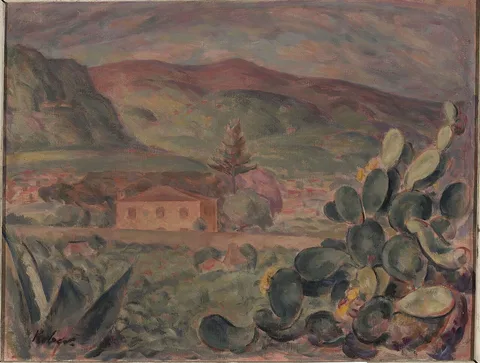 Leó Kóber, Landscape from the south of France