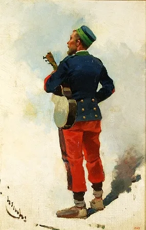 Josep Cusachs, soldier