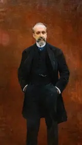 Josep Cusachs, Portrait of Josep Puigcarbó