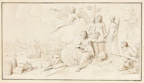 Robert Smirke, An Allegory of Britain's Mercantile Power