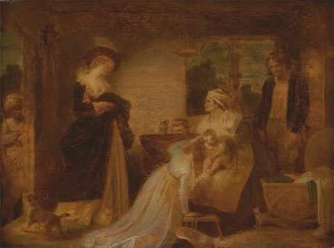Robert Smirke, The Seven Ages of Man: The Infant, 'As You Like It,' II, vii