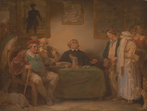Robert Smirke, The Seven Ages of Man: The Justice, 'As You Like It,' II, vii