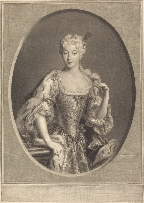 Pierre-Imbert Drevet, Maria Klementyna Sobieska