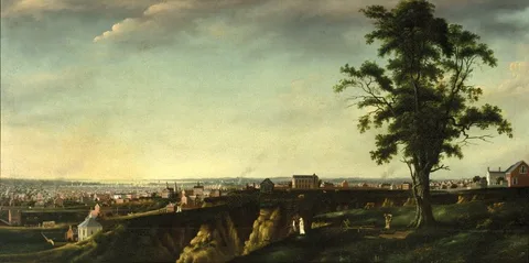 Francis Guy, View of Baltimore from Chapel Hill