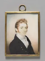 Anson Dickinson, Portrait of a Man with a Cleft Lip