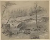 Alfred Waud, The Dalles of St. Louis
