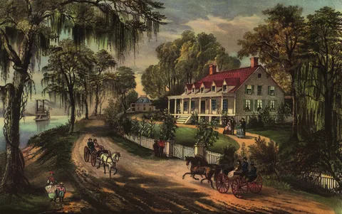 Alfred Waud, A Home on the Mississippi